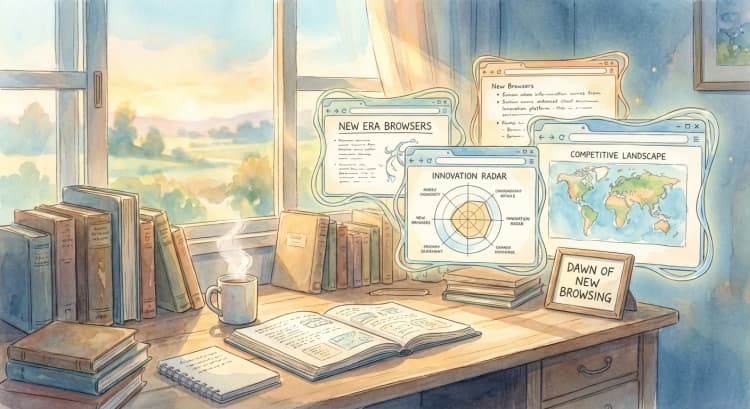 Comet and Dia Browser News