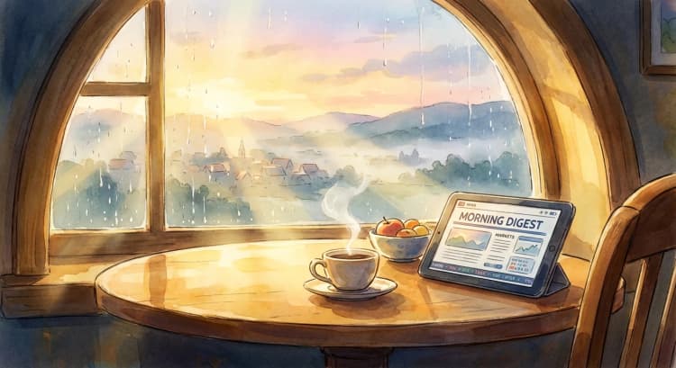 Daily tech and market briefing